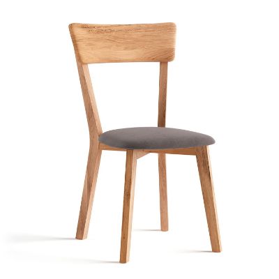 	Scaun dining stejar/gri inchis Leon