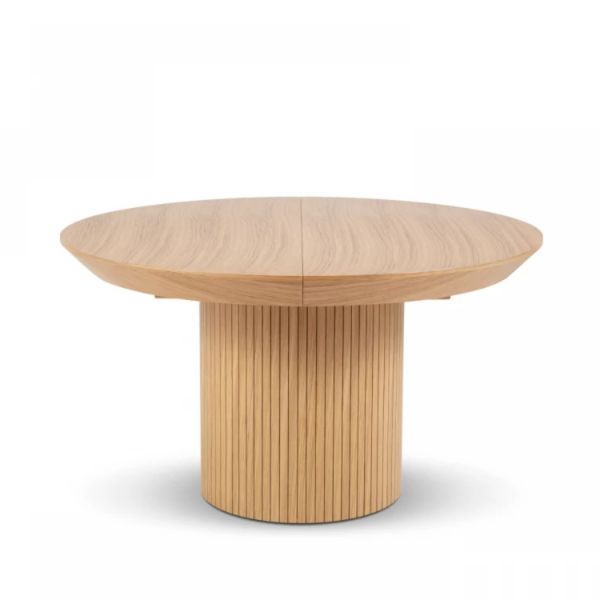 Masa rotunda extensibila 130/180 cm stejar Rond