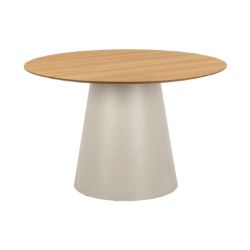 Masa dining 120 cm stejar/gri casmir Soli