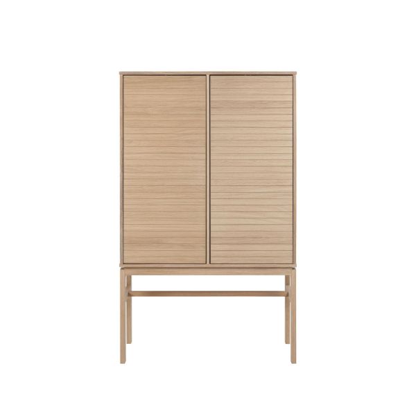  Bufet inalt cu 2 usi stejar Linley