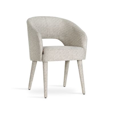 Scaun dining tapitat bej Ines