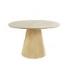 Masa rotunda fixa 120 cm natur Bodil