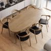 	Scaun dining verde olive/nuc Alen