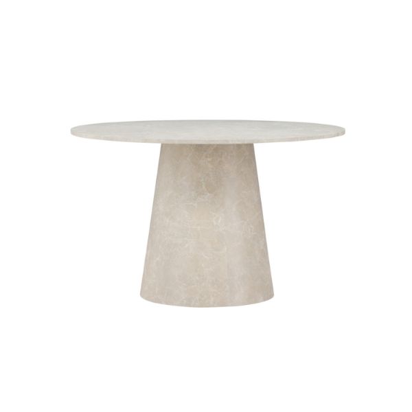 Masa rotunda 120 cm marmura bej Lanzo