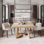 Masa extensibila 130/230 cm stejar natur Cora