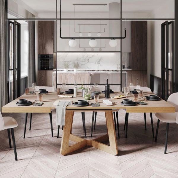 Masa extensibila 130/230 cm stejar natur Cora