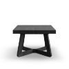 Masa extensibila 130/230 cm, negru, Cora