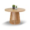 Masa rotunda extensibila 110/210 cm stejar Caroline