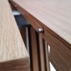 Masa rotunda extensibila 110/210 cm stejar Caroline