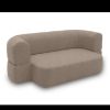 Canapea extensibila 3 locuri taupe gri Moon