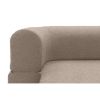 Canapea extensibila 3 locuri taupe gri Moon