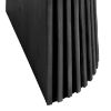 Masa rotunda extensibila 120/200 cm negru Olaf