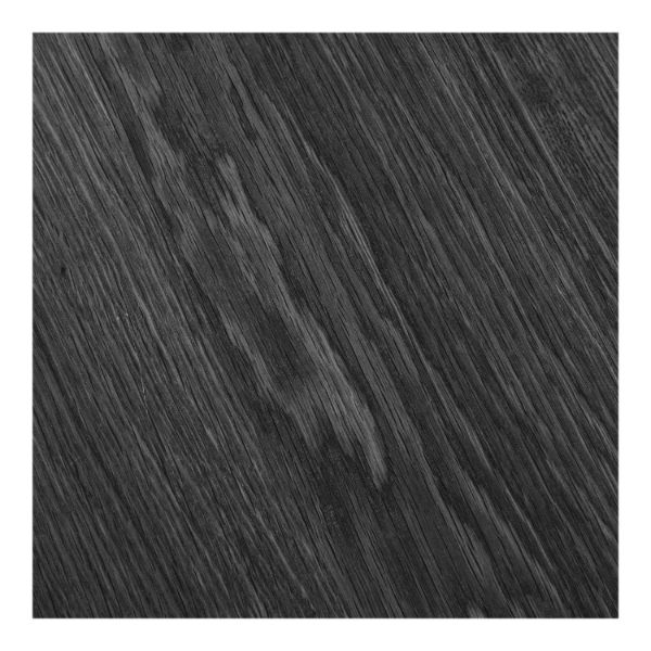 Masa rotunda extensibila 120/200 cm negru Olaf