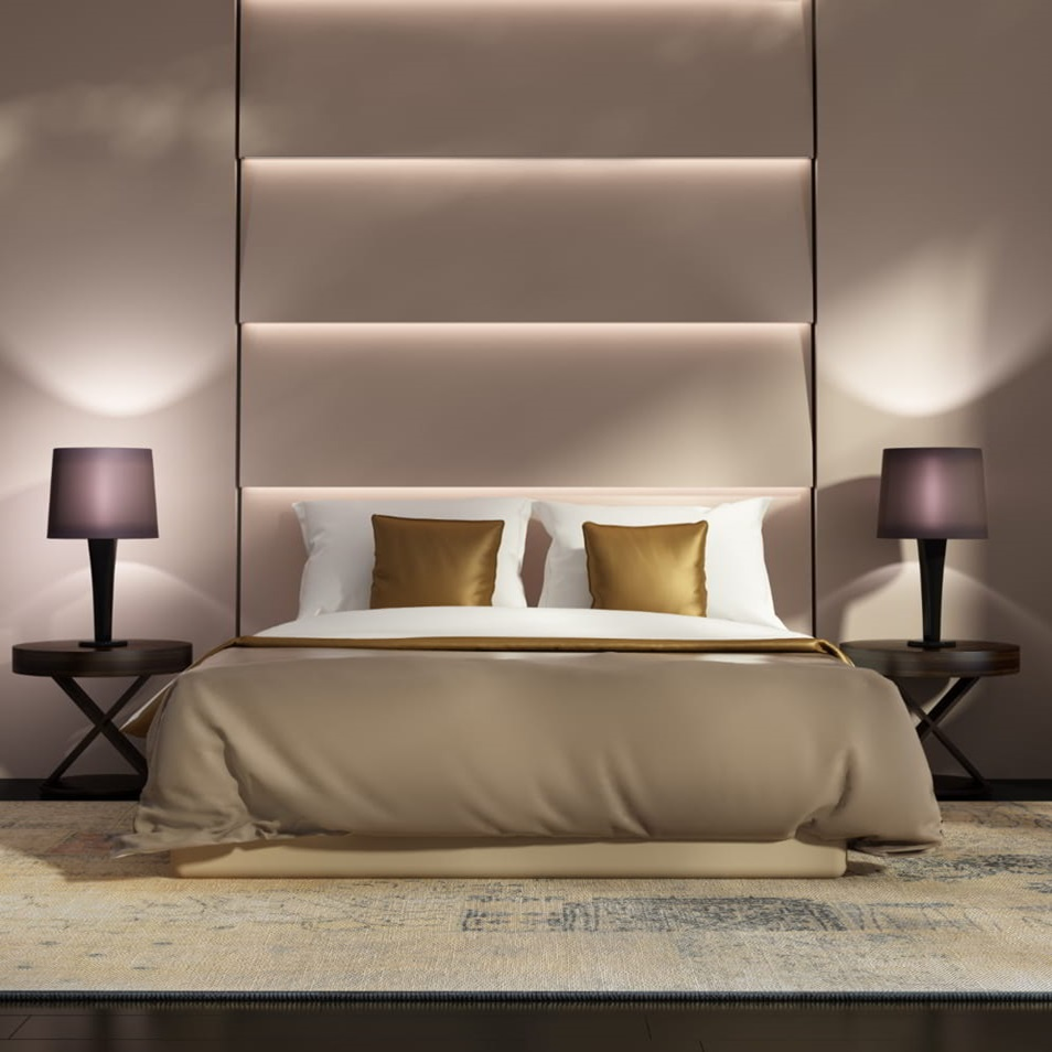 Functionalitate si design in orice dormitor cu paturile Wood Mood