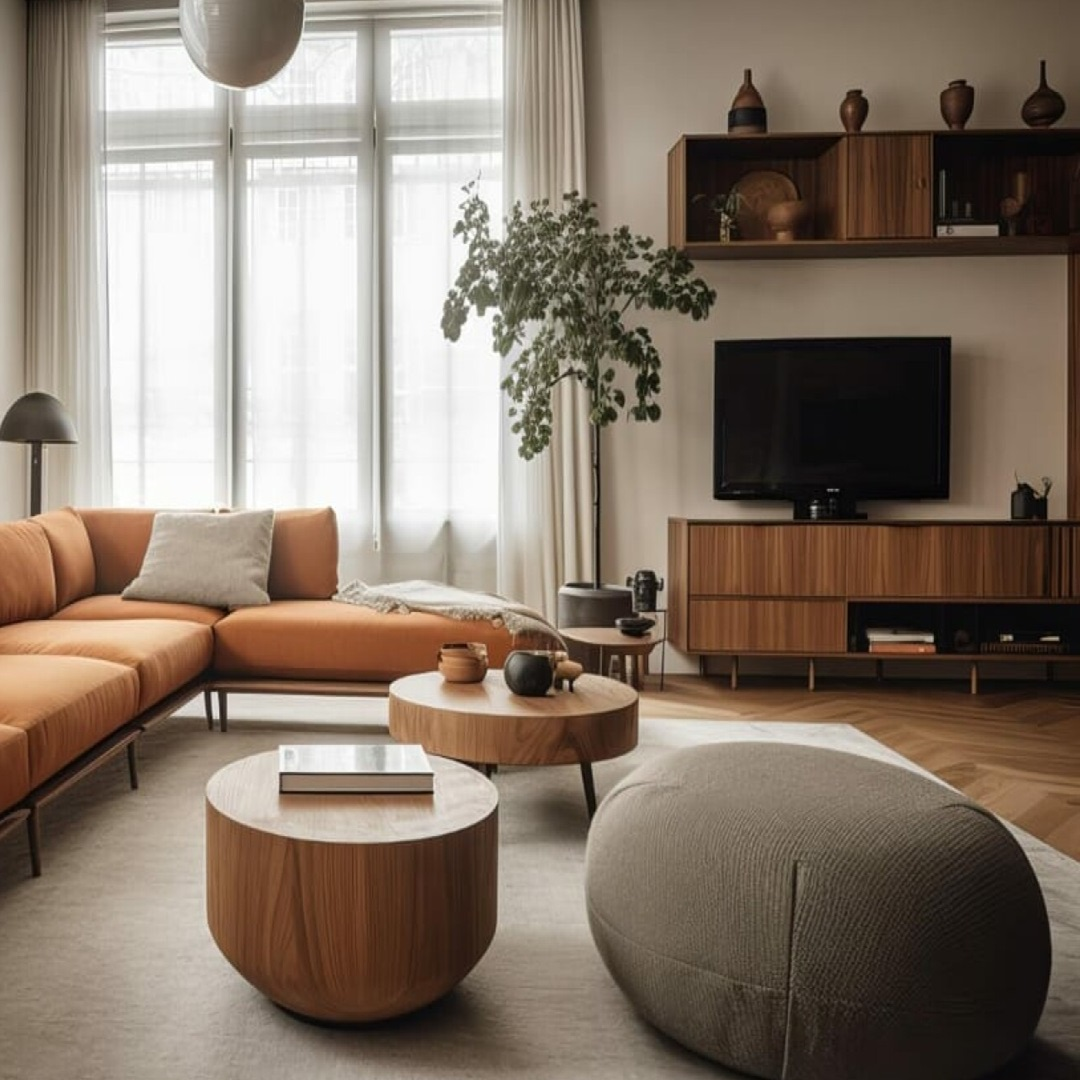 Creează atmosfera perfectă în living cu Wood Mood