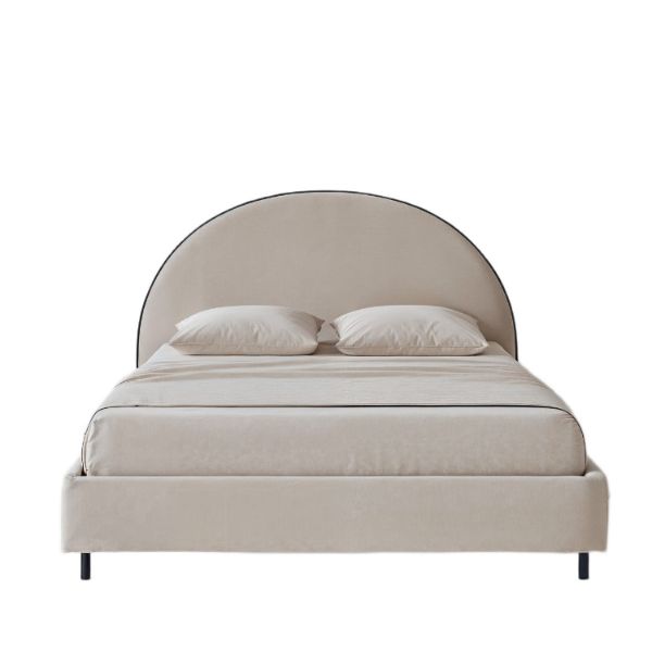 pat tapitat cu somiera rabatabila