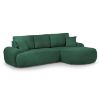 Coltar fix dreapta L verde Teddy