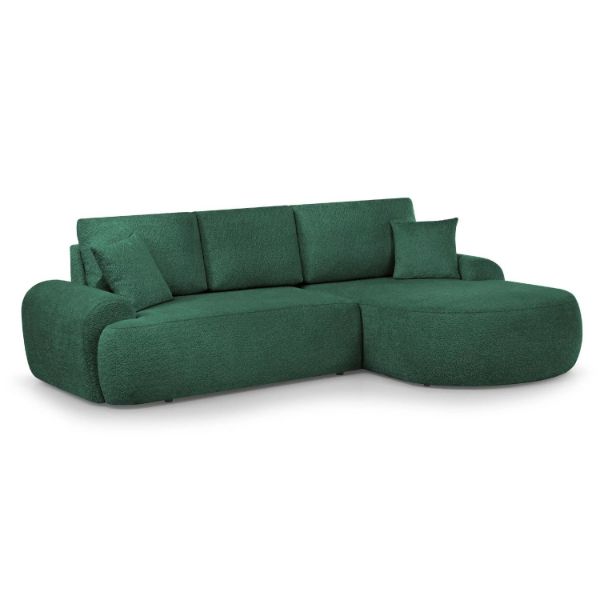 Coltar fix dreapta L verde Teddy