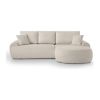 Coltar fix dreapta L bej deschis Teddy