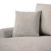 Coltar fix dreapta L bej deschis Teddy