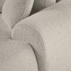 Coltar fix dreapta L bej deschis Teddy