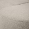 Coltar fix dreapta L bej deschis Teddy