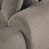 Coltar fix dreapta L gri bej Teddy