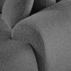 Coltar fix dreapta L gri inchis Teddy