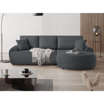 	Coltar fix dreapta L antracit Teddy