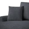 	Coltar fix dreapta L antracit Teddy