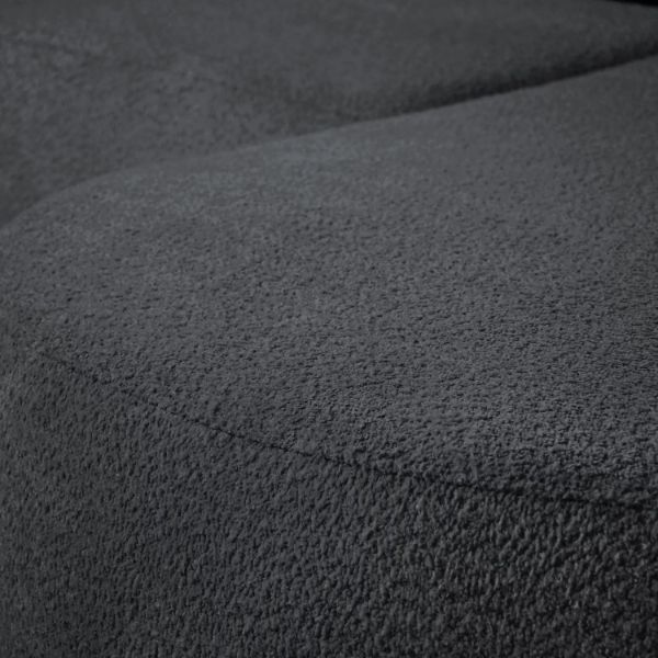	Coltar fix dreapta L antracit Teddy