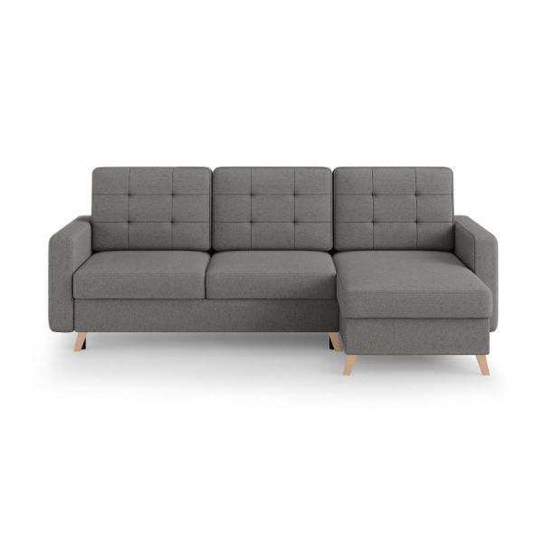 Coltar extensibil universal 3 locuri gri inchis Vegas