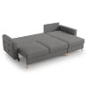 Coltar extensibil universal 3 locuri gri inchis Vegas