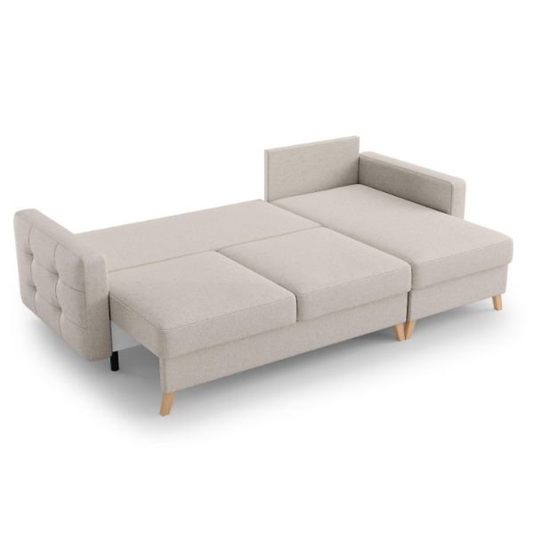 	Coltar extensibil universal 3 locuri crem Vegas