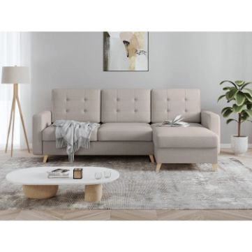 	Coltar extensibil universal 3 locuri bej Vegas
