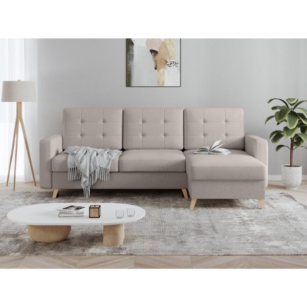 	Coltar extensibil universal 3 locuri bej Vegas