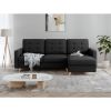 Coltar extensibil universal 3 locuri negru Vegas