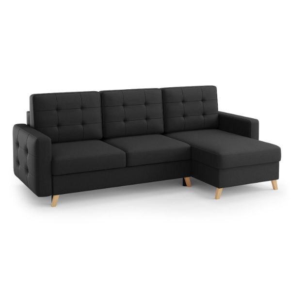 Coltar extensibil universal 3 locuri negru Vegas