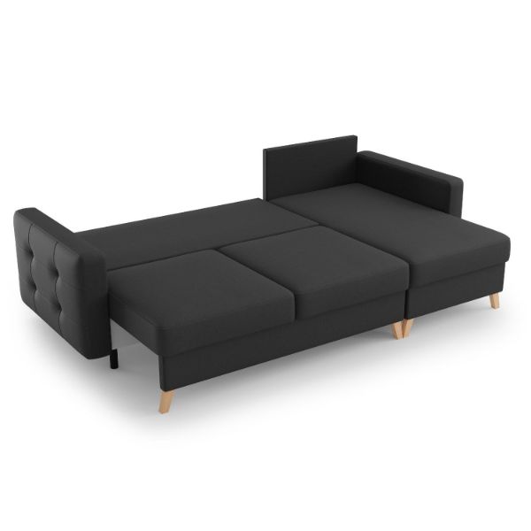 Coltar extensibil universal 3 locuri negru Vegas