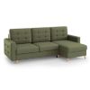 	Coltar extensibil universal 3 locuri verde olive Vegas