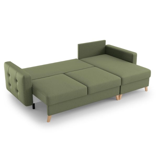 	Coltar extensibil universal 3 locuri verde olive Vegas