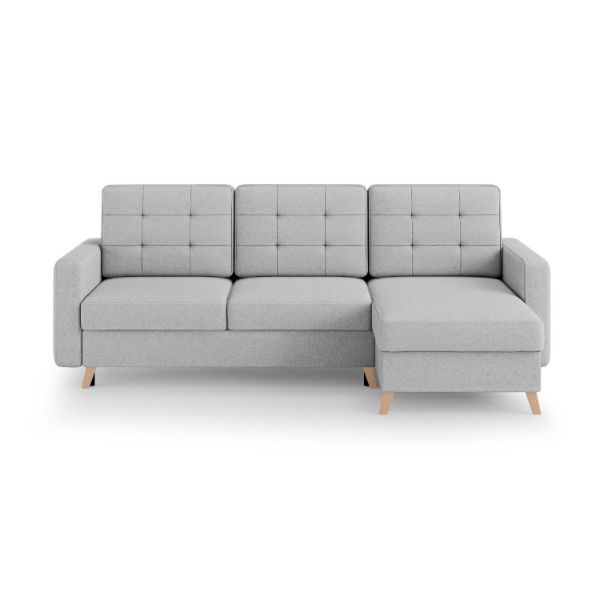 	Coltar extensibil universal 3 locuri gri deschis Vegas