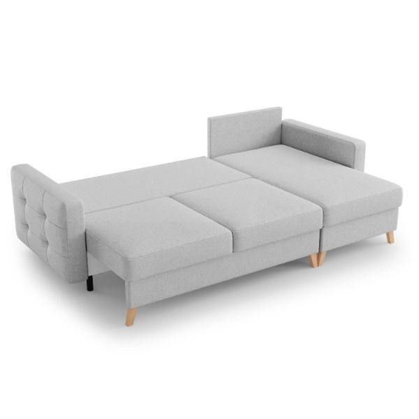 	Coltar extensibil universal 3 locuri gri deschis Vegas