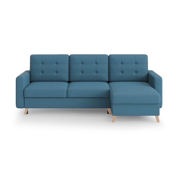 Coltar extensibil universal 3 locuri albastru Vegas