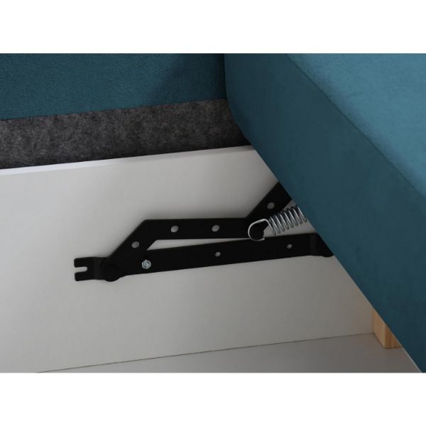 Coltar extensibil universal 3 locuri albastru Vegas