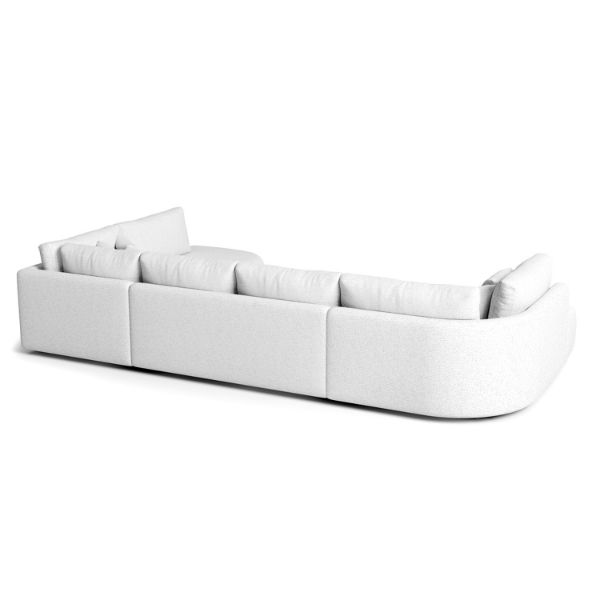 Coltar fix cu forma U bej Jacobs