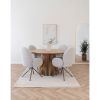 	Masa rotunda fixa 140 cm stejar natur Olaf