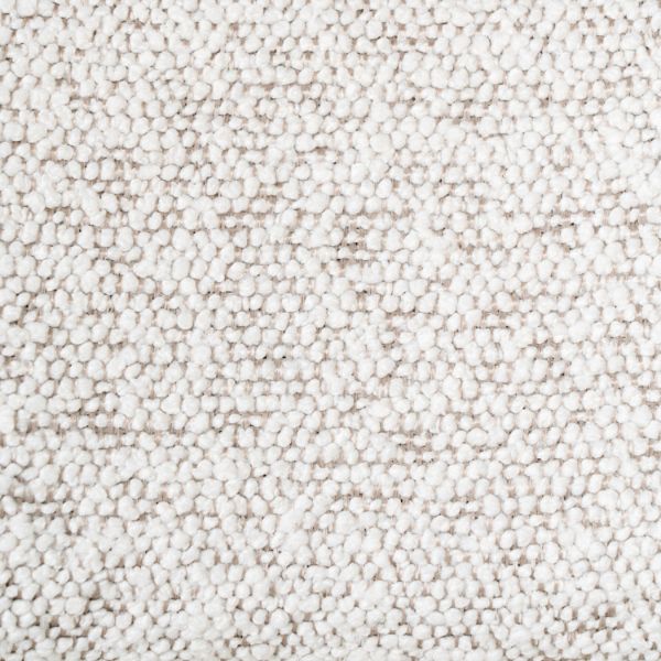 Scaun bar tapitat alb boucle/negru Badalona