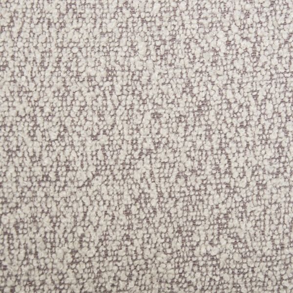 Scaun tapitat boucle crem/negru Mira