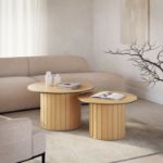 Masuta joasa 80 cm, decor stejar natur Rotto 
